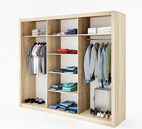 Schwebetürenschrank Kleiderschrank ID-01 IDEA Garderobe ...