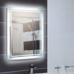 LED-Spiegel, Beleuchteter Badspiegel in verschiedenen Ausführungen 80x60 cm bis 120x70 cm (108598)