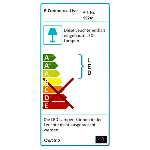 LED-Spiegel, Beleuchteter Badspiegel in 100x65cm (62977)