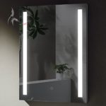 TOP AKTION WEIHNACHTEN! Badezimmerspiegel mit LED, Lindau 50x70cm, LED Bad Spiegel, Energieklasse A+
