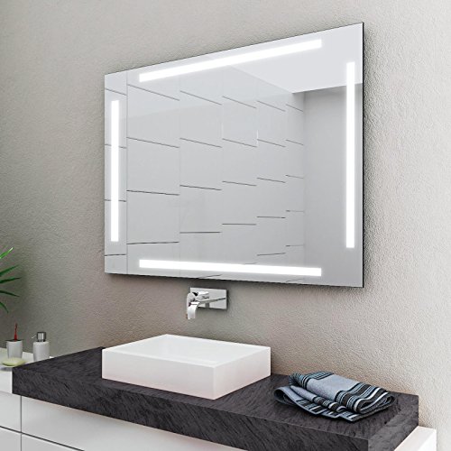 Concept2u LED Badspiegel Badezimmerspiegel mit Beleuchtung Enjoy